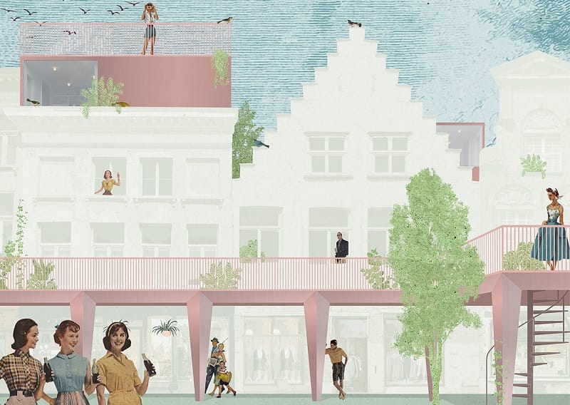 Projectbeeld project TRI: collectief woonproject.