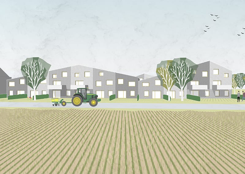 Projectbeeld project VER: vermoedelijk een eerder ontwerpvoorstel of variant.