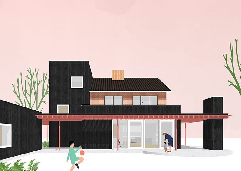 Projectbeeld project KS: woningontwerp.