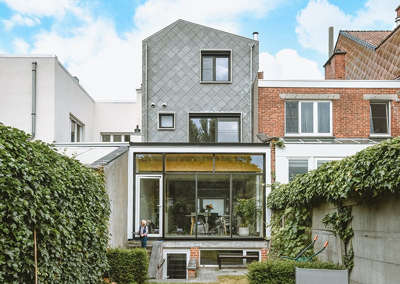 Projectbeeld project LM: privatieve woning, vermoedelijk renovatie.