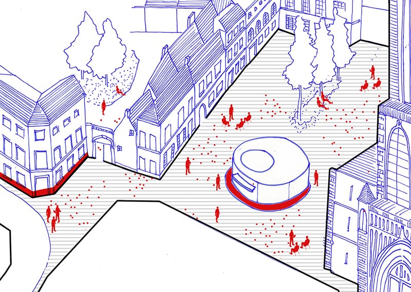 Projectbeeld project TOE: publiek toeristisch/cultureel project.